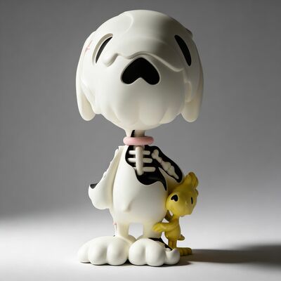 Arttoy by cote escriva & mot museum "melted friends" 