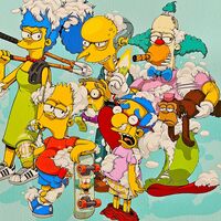 A3 Print by Dhani Barragan "Deconstructed Springfield"  - Thumbnail 4