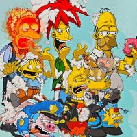 A3 Print by Dhani Barragan "Deconstructed Springfield"  - Thumbnail 5