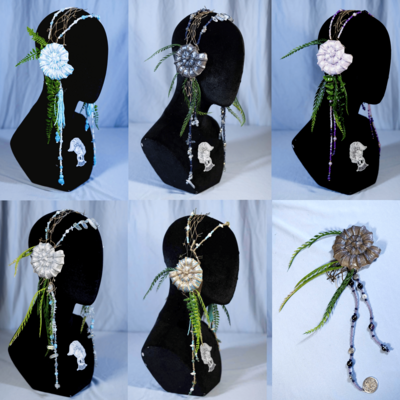 Ammonite headdresses