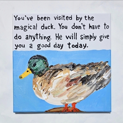 Magical duck 