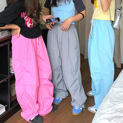 NYLON PARACHUTE PANTS