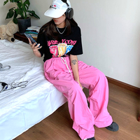 NYLON PARACHUTE PANTS - Thumbnail 1