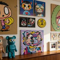 Painting by Celipe Perroloco "New Friend"  - Thumbnail 8