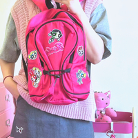 POWERPUFF GIRLS PINK PATCH BACKPACK  - Thumbnail 4
