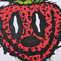Painting by Celipe Perroloco "Corrupted Strawberry"  - Thumbnail 5