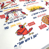 Birds and the Bats Screenprint - Thumbnail 1