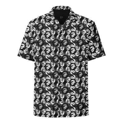 Candy Bones Unisex Button Shirt