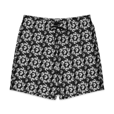 Candy bones men's board shorts