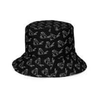Candy Bones Reversible Bucket Hat - Thumbnail 7