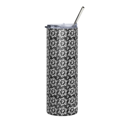 Candy bones stainless steel tumbler