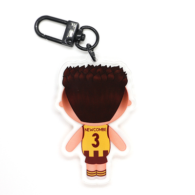 J newcombe keychain