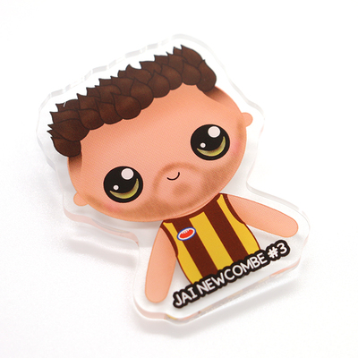 J Newcombe Badge