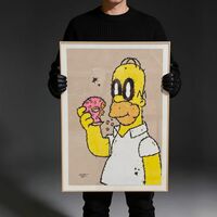 Painting by Celipe Perroloco "Sugar Addict"  - Thumbnail 1