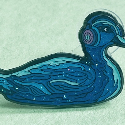 The untz festival 2026 pin - duck design