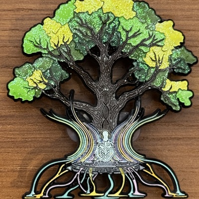 The untz festival 2026 pin - tree design
