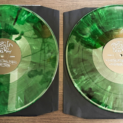 Volahn - popol vuh - diehard vinyl (green marble)