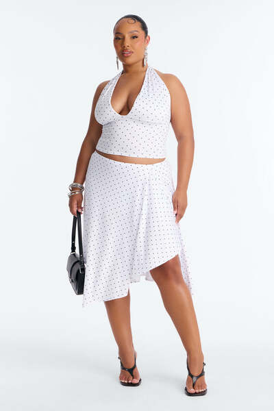 Polka Dot Skirt Set