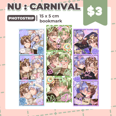 Nu : carnival sleepless fun fair photostrip bookmark