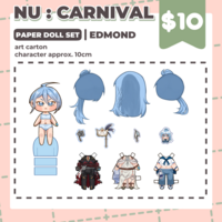 Nu : Carnival Paper Dress-up Dolls - Thumbnail 1