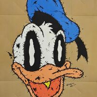 Painting by Celipe Perroloco "Ce n'est pas un canard"  - Thumbnail 3