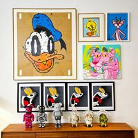 Painting by Celipe Perroloco "Ce n'est pas un canard"  - Thumbnail 2