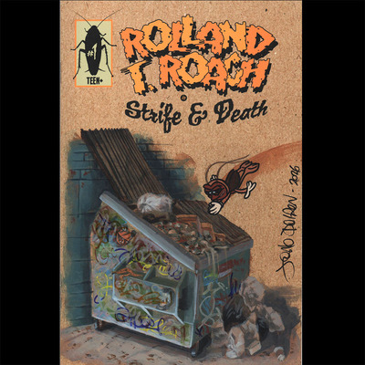 Rolland t. roach #1 - comic book with original painted cover [cover c]