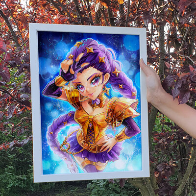 *poster & postcards* demon warrior rumy
