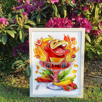 *poster & postcards* tabasco inferno