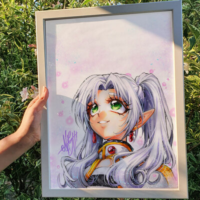 *poster & postcards* frieren