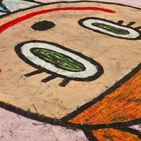 Painting by Celipe Perroloco "Upside Down"  - Thumbnail 5
