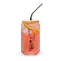 Eerie Clark's Can-shaped Glass - Thumbnail 1