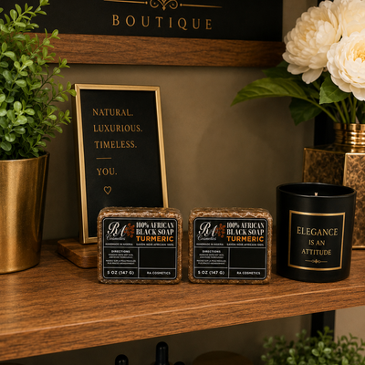 Black soap (tumeric)