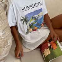 SUNSHINE DOLPHINS PRINT TEE  - Thumbnail 2