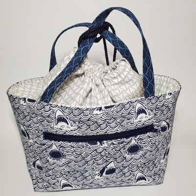 Shark bite project bag
