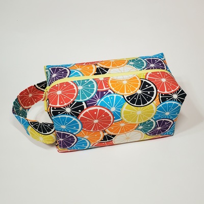 Bold citrus boxbag