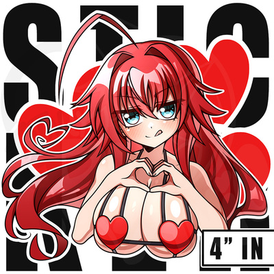 NEW | 4" Vinyl Stickers: Rias (V-DAY v.2)