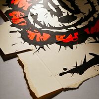 Painting by Celipe Perroloco "Corrupted Innocent Flower" - Thumbnail 4