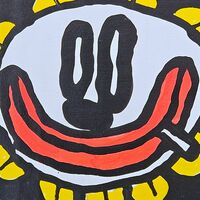 Painting by Celipe Perroloco "Corrupted Smile Flower"  - Thumbnail 5