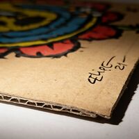 Drawing by Celipe Perroloco "Corrupted Smile Flower II"  - Thumbnail 4