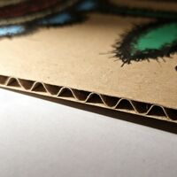 Painting by Celipe Perroloco "Corrupted Smile Flower Blue" - Thumbnail 4