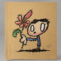 Célipe Perroloco — Choose Your “Corrupted Boy with Flower” Original Drawing - Thumbnail 6