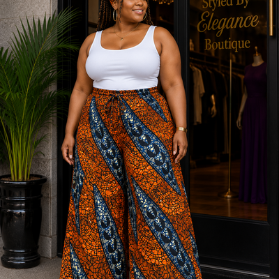 Sunset sapphire palazzo pants