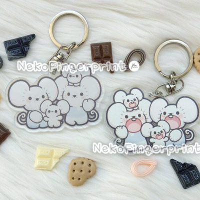 Maushold acrylic keychain