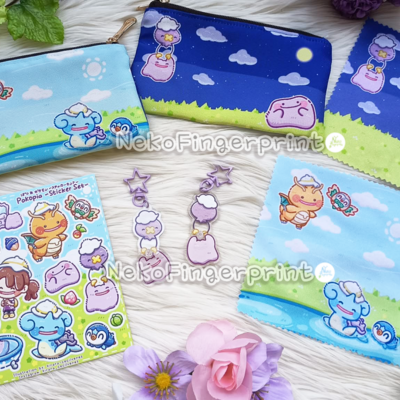Pokopia kiss-cut sticker set