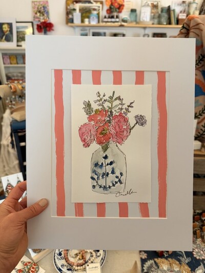 ORIGINAL 11x14 inch matted painting “Sweet Thing”