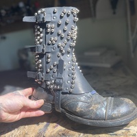 Studded Boot gaiter (premade) - Thumbnail 2