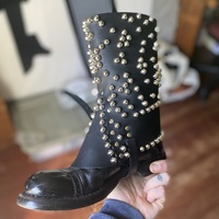 Studded Boot gaiter (premade) - Thumbnail 6
