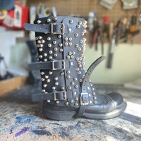 Studded Boot gaiter (premade) - Thumbnail 7