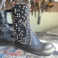 Studded Boot gaiter (premade) - Thumbnail 8